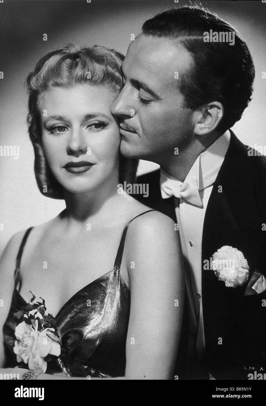 Mademoiselle et son bébé Bachelor Mutter Année : 1939 - USA David Niven, Ginger Rogers Regie: Garson Kanin Stockfoto