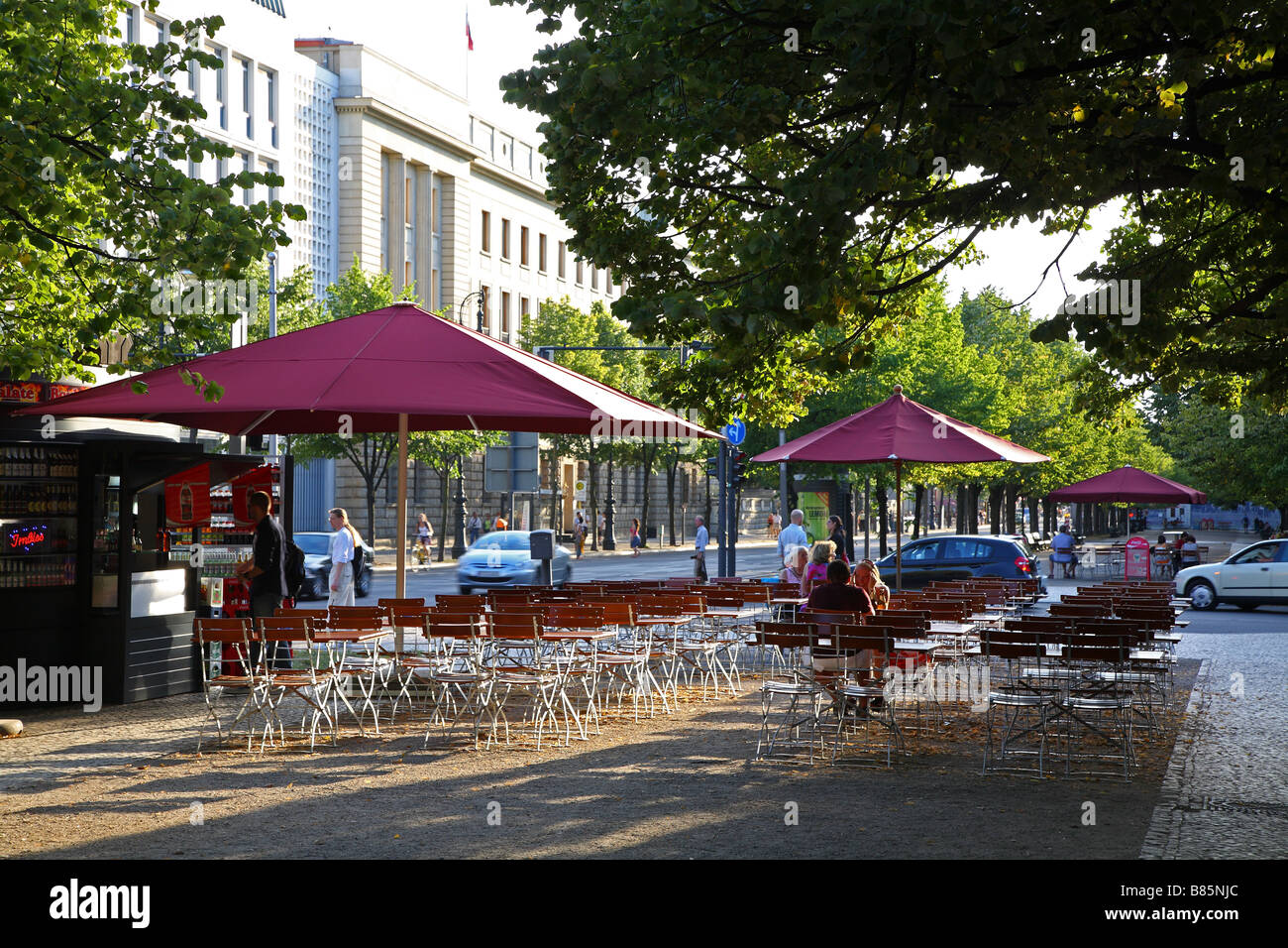 Berlin Cafe Einstein Stockfoto