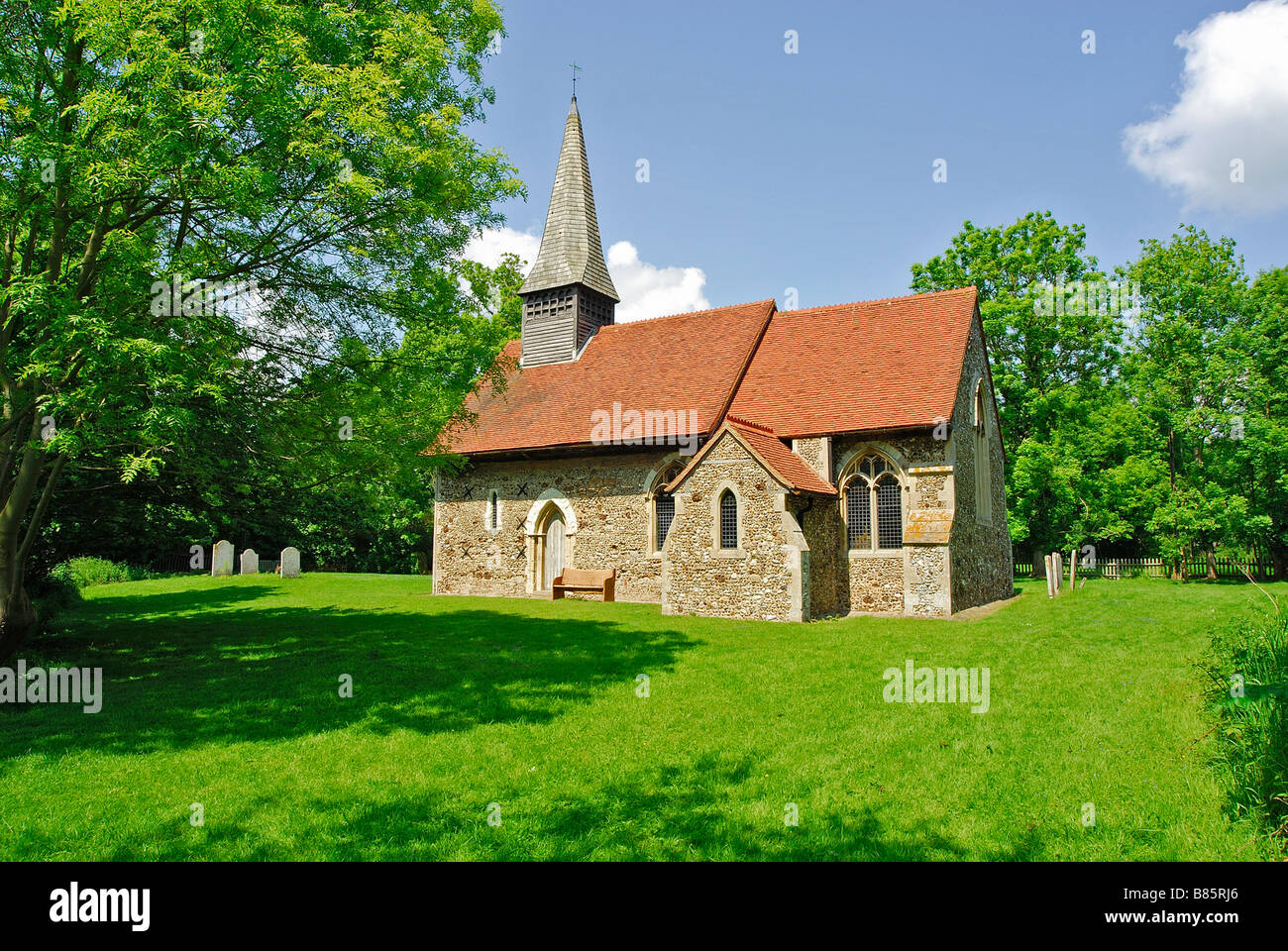 Allerheiligen Kirche Ulting Essex UK Stockfoto