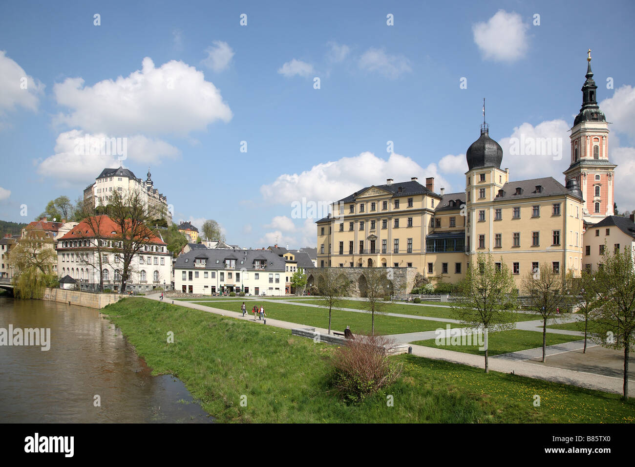Greiz Oberes Schloss Upper Castle Unteres Schloss untere Burg
