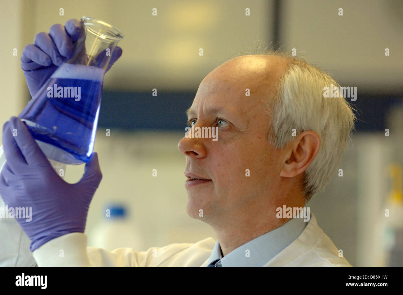 Schottische Life Science Awards 2009 Prof. David Eckersall von ReactivLab Ltd Stockfoto