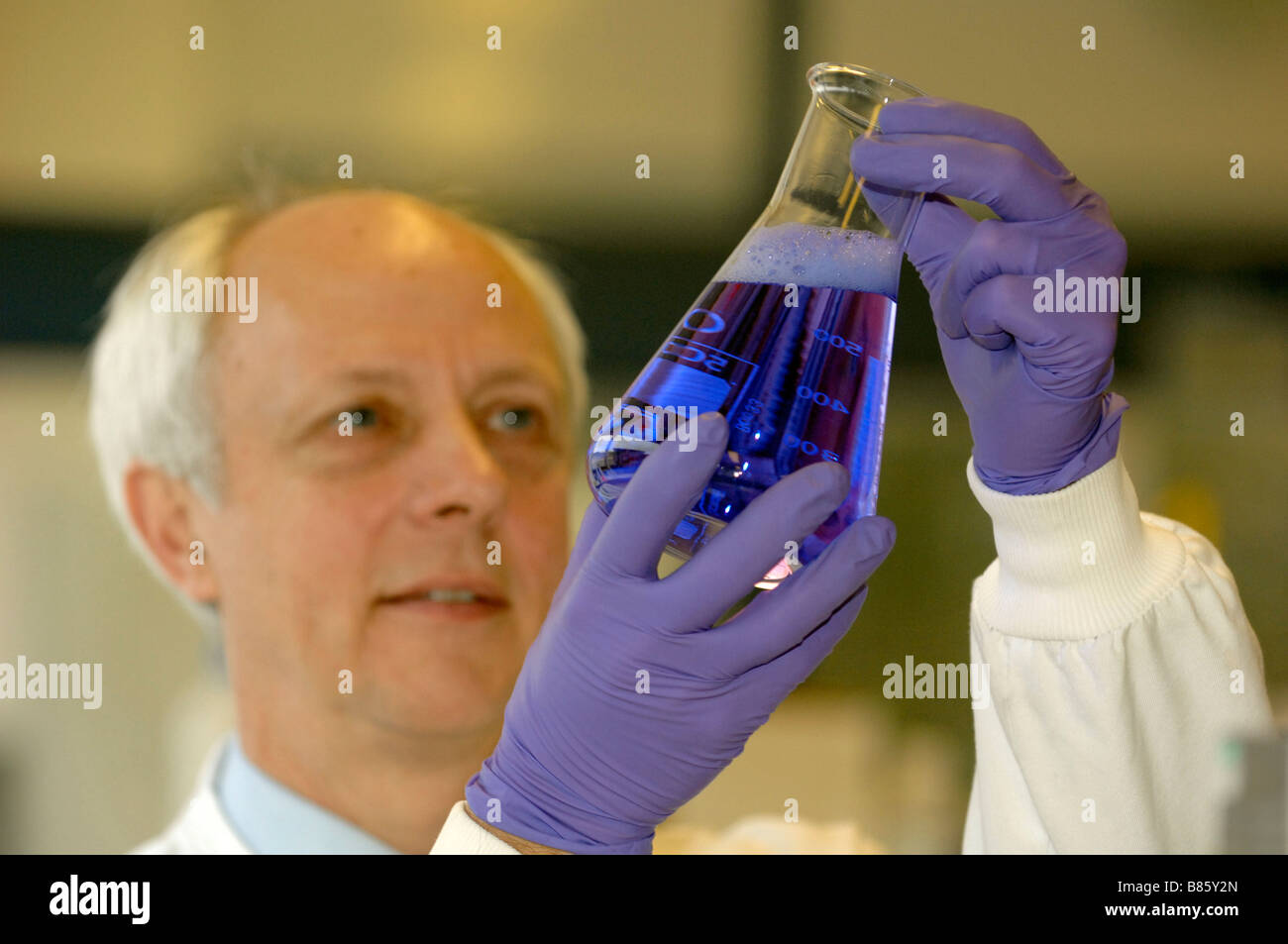 Schottische Life Science Awards 2009 Prof. David Eckersall von ReactivLab Ltd Stockfoto