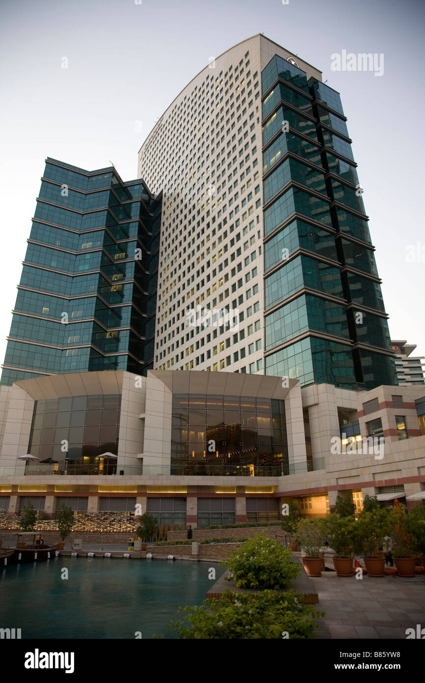 InterContinental Hotel Exterior Dubai Vereinigte Arabische Emirate Stockfoto