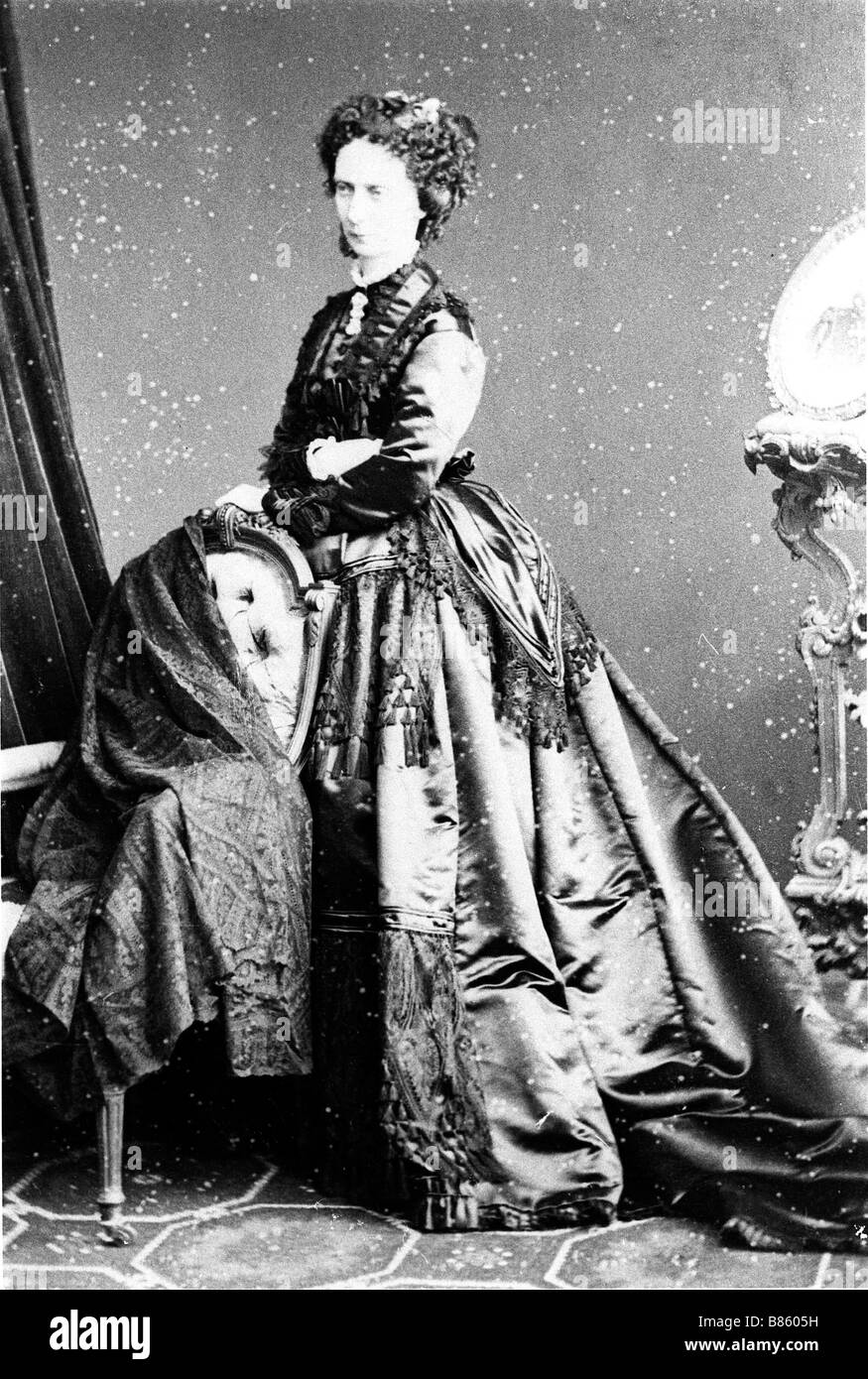 Tsarina Maria Alexandrovna von Russland Stockfoto