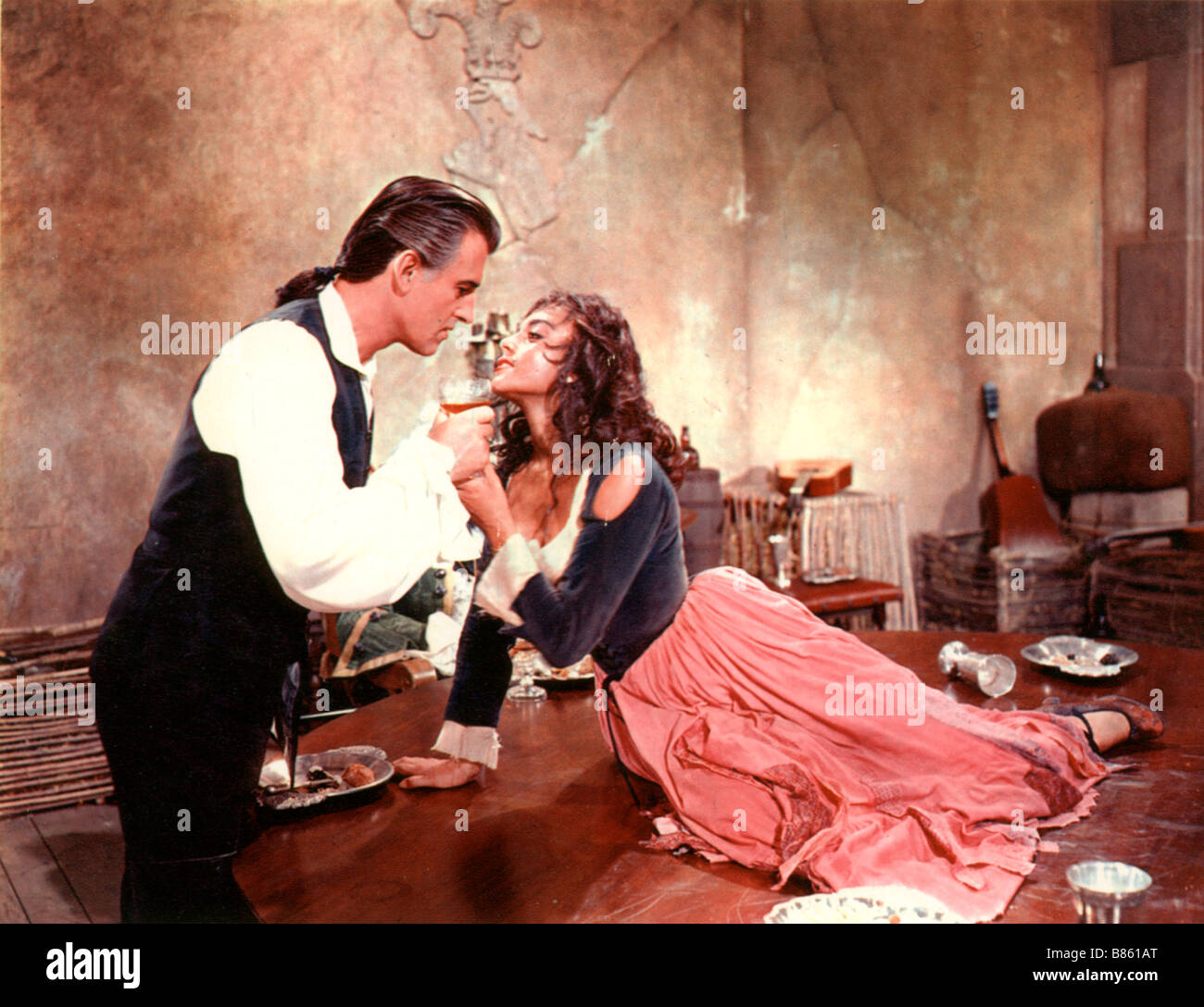 Moonfleet Jahr: 1955 USA Liliane Montevecchi, Stewart Granger Regie: Fritz Lang Stockfoto