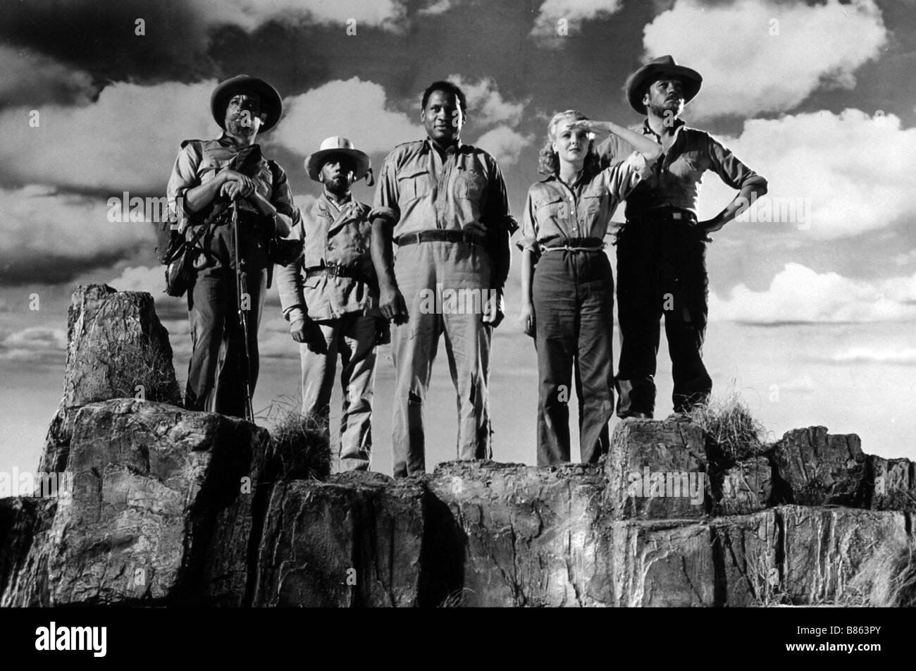 King Solomon's Mines Großbritannien Jahr: 1937 Regie: Robert Stevenson Paul Robeson, Cedric Hardwicke, Roland Jung, Anna Lee, John LODER Stockfoto