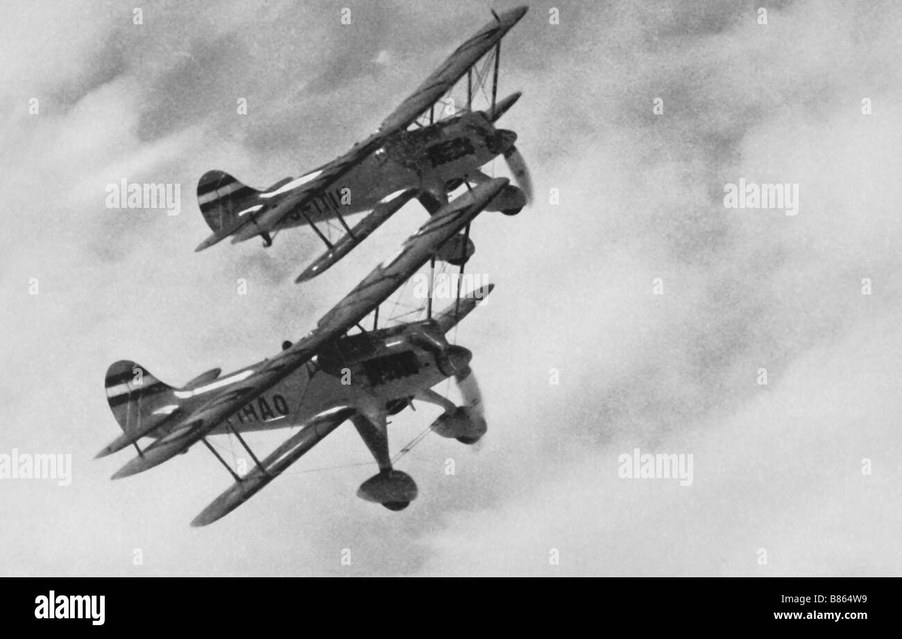 Flugzeuge der deutschen Luftwaffe (1936) Stockfoto