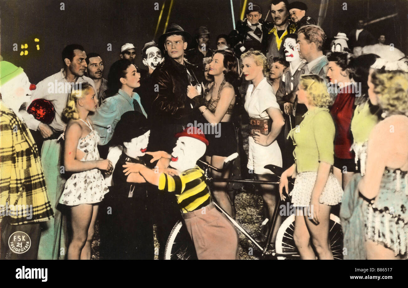 Sous le plus Grand Chapiteau du monde Die größte Show auf Erden Jahr: 1952 USA Charlton Heston, Dorothy Lamour, Gloria Grahame, Betty Hutton Regisseur: Cecil B DeMille Stockfoto