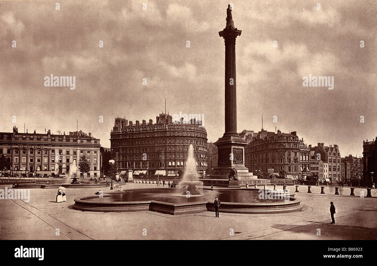 London im 19. Jahrhundert Stockfoto