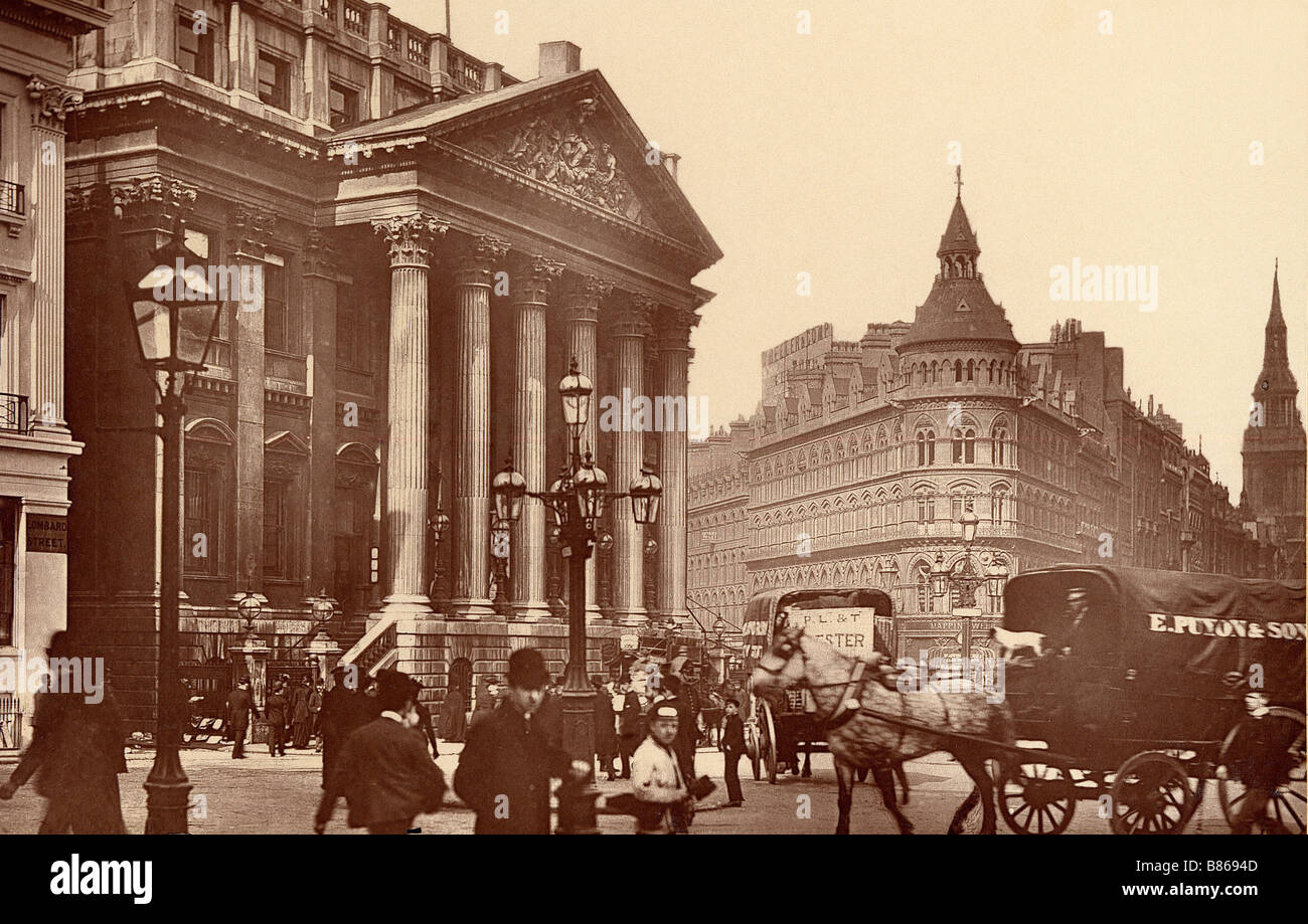 London im 19. Jahrhundert Stockfoto