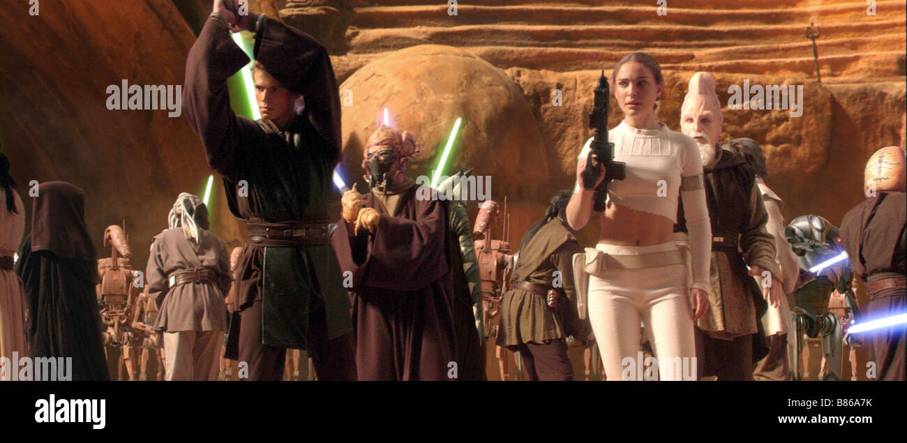 Star Wars II, Angriff der Klonkrieger Jahr 2002 USA Hayden Christensen, Natalie Portman Regie