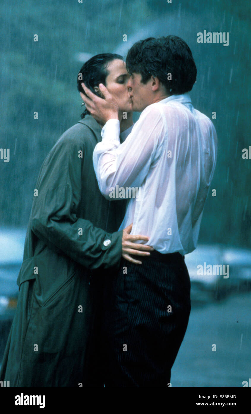 Vier Hochzeiten und ein Todesfall Großbritannien Jahr: 1994 Regie: Mike Newell Hugh Grant, Andie MacDowell Stockfoto