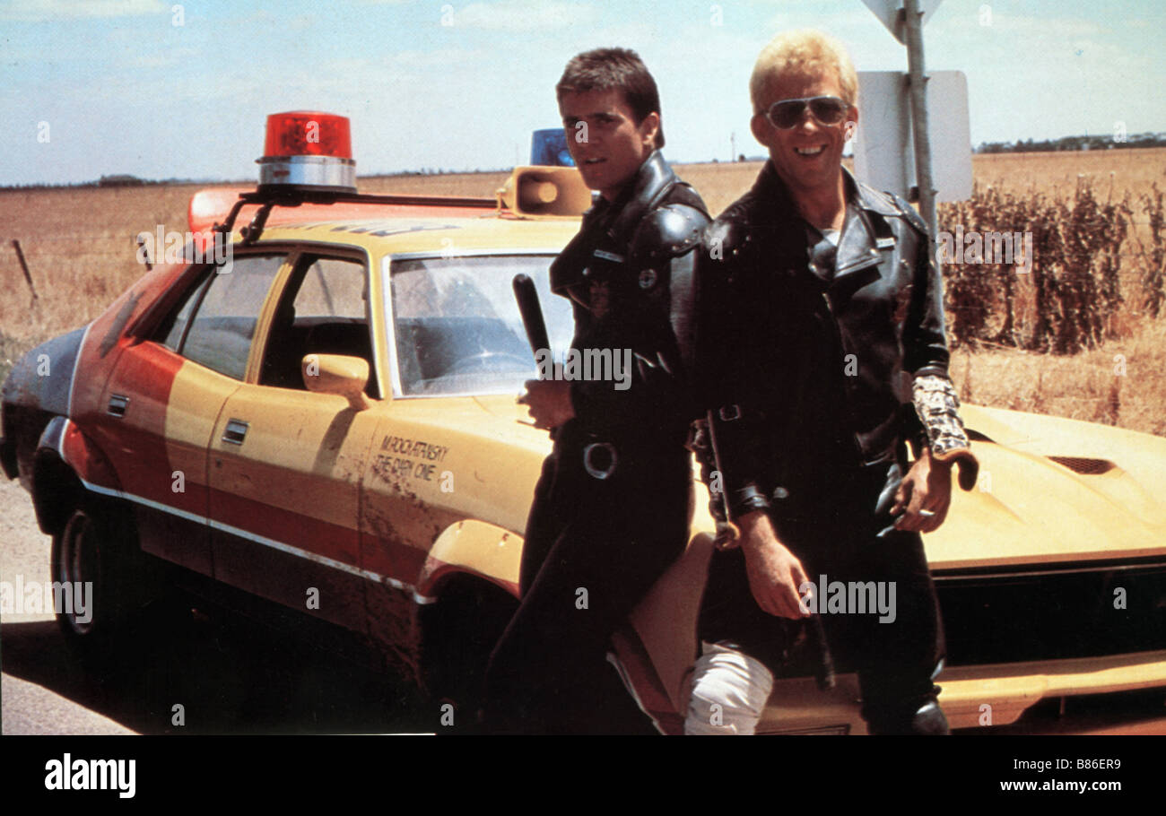 Mad Max Jahr: 1979 - Australien Mel Gibson, Steve Bisley Regie: George Miller Stockfoto