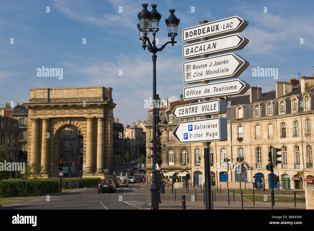 Porte des Salinieres, Bordeaux, Gironde, Frankreich Stockfoto