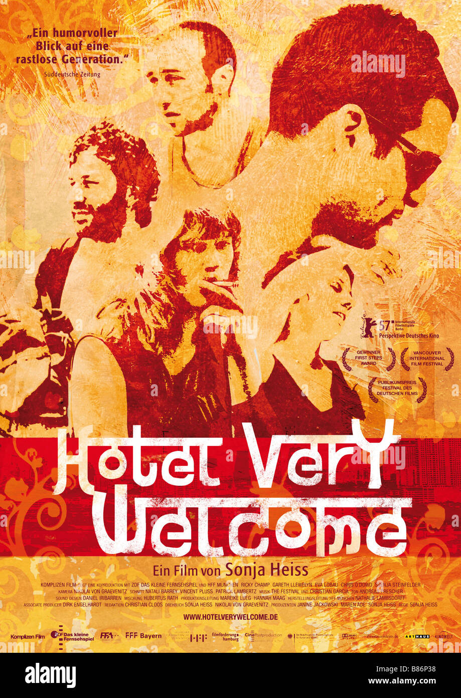 Hotel Very Welcome Hotel Very Welcome Jahr: 2007 - Deutschland Affiche/Poster Regie: Sonja Heiss Stockfoto
