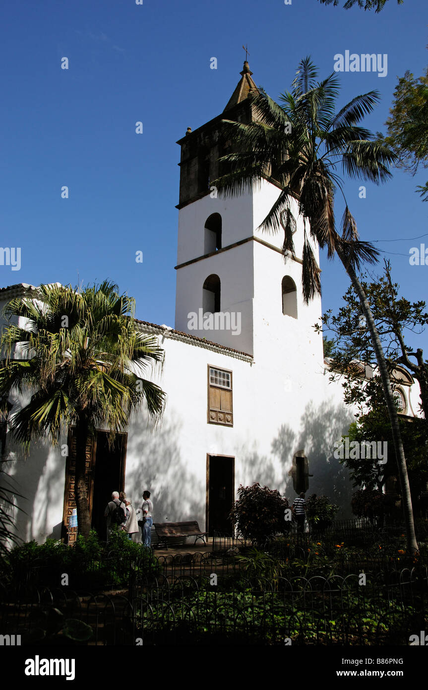 Kirche von San Marcos auf einem Platz mit dem gleichen Namen in Icod de Los Vinos Norden Teneriffa Kanarische Inseln Stockfoto