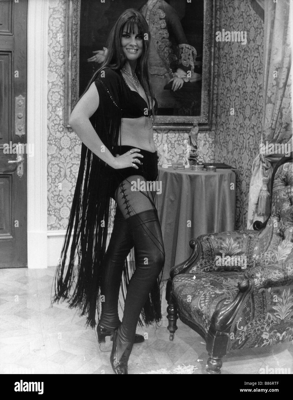 Caroline Munro Caroline Munro Caroline Munro ca. 1972 Stockfotografie