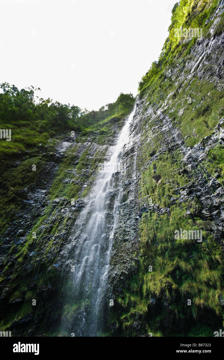 Waimoku verliebt sich in 7 Sacred Pools Park Maui Hawaii Stockfoto