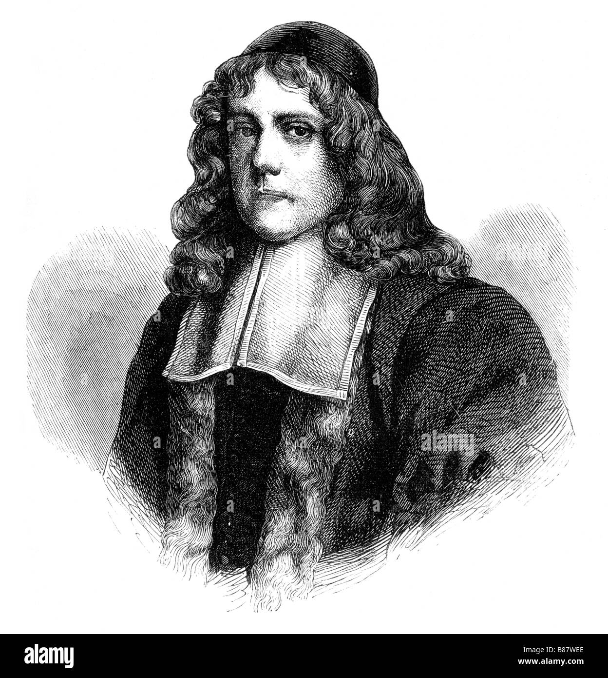 Reverend John Owen DD 1616 bis 1683 Stockfoto