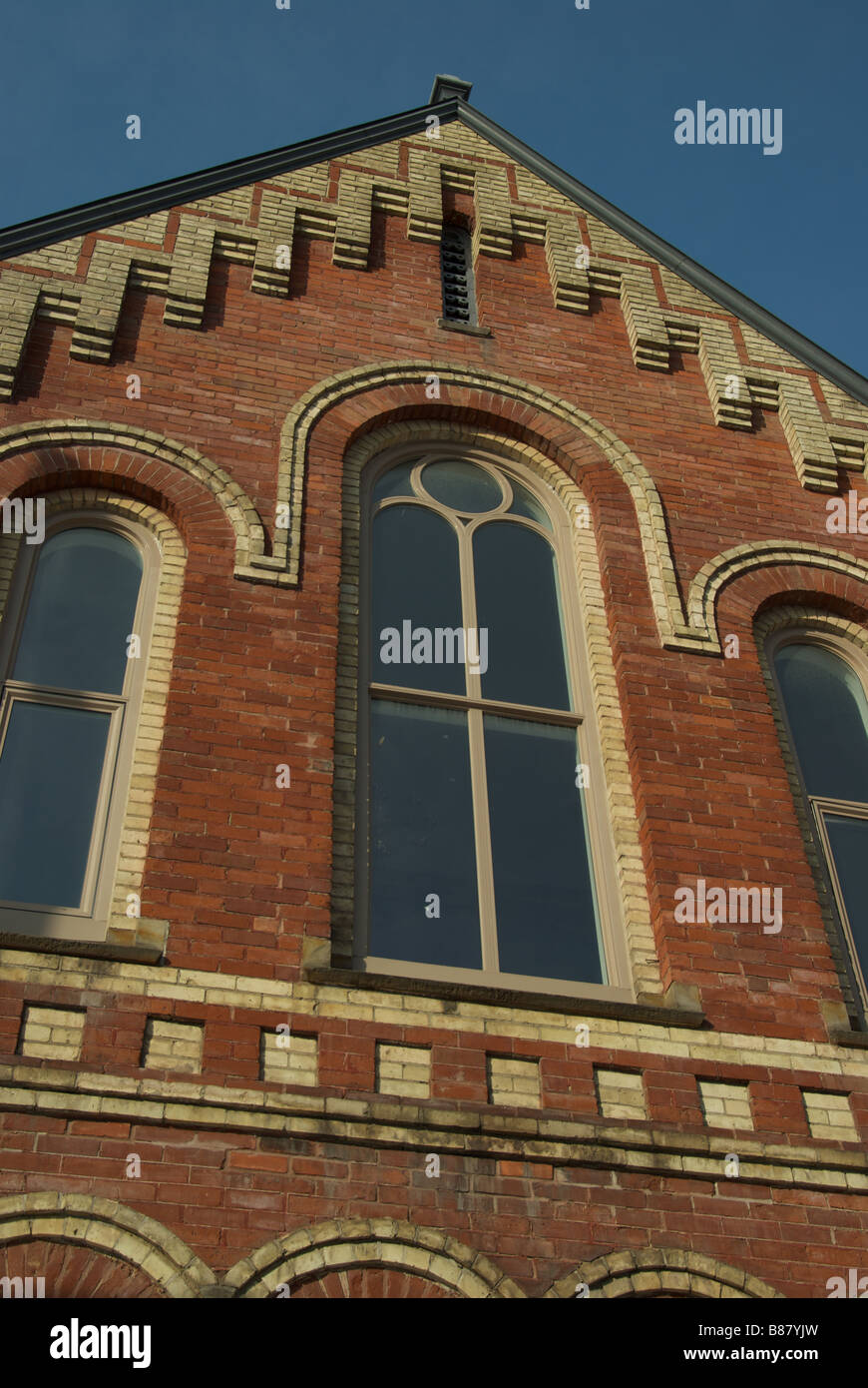 Alten Classic Backstein-Kathedrale in der Innenstadt von Toronto Stockfoto