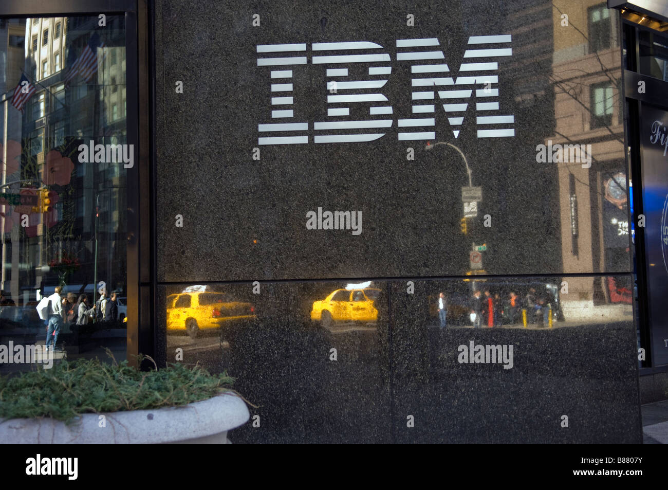 IBM-Gebäude in Midtown in New York auf Sonntag, 8. Februar 2009 Frances M Roberts Stockfoto