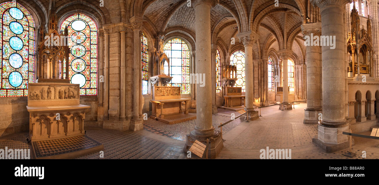 SAINTDENIS BASILIKA AMBULANT Stockfotografie Alamy