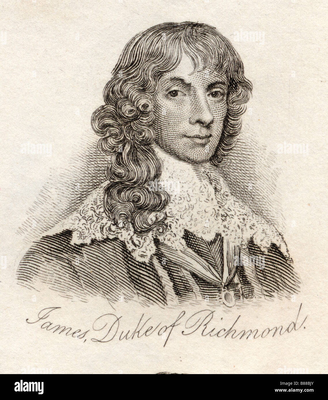 James Stewart, 1. Herzog von Richmond, 4. Herzog von Lennox, 1612 - 1655. Britischen Adligen. Stockfoto