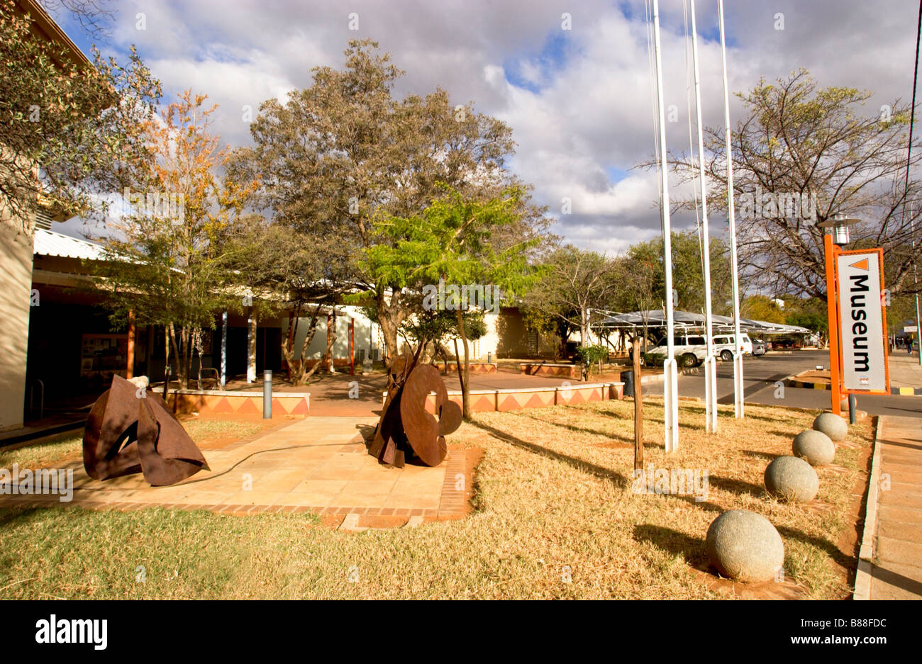 Nationalmuseum Gaborone Stockfoto