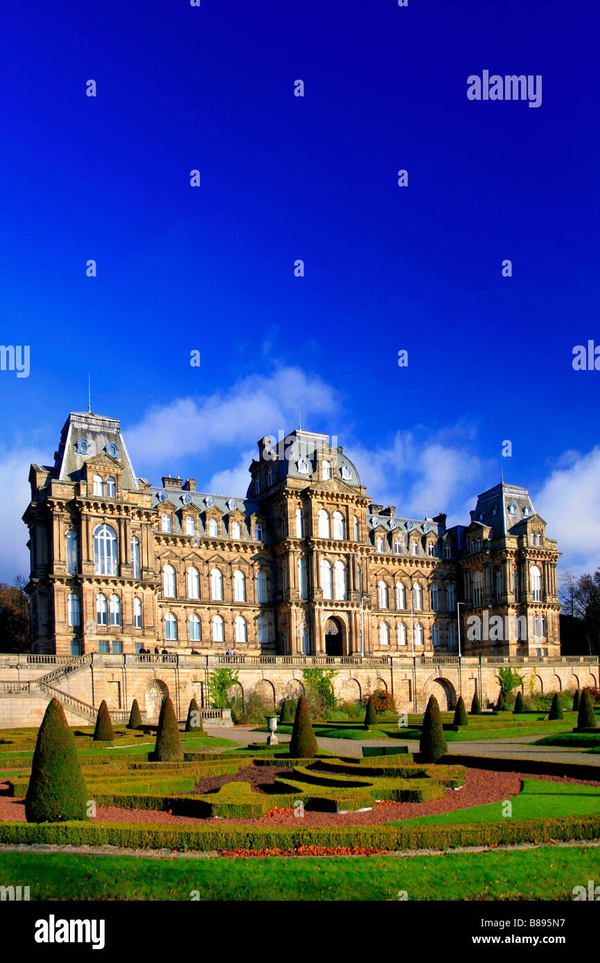 Bowes Museum Barnard Castle Stadt Durham County England Großbritannien UK Tourismus Landschaften Ansichten Stockfoto