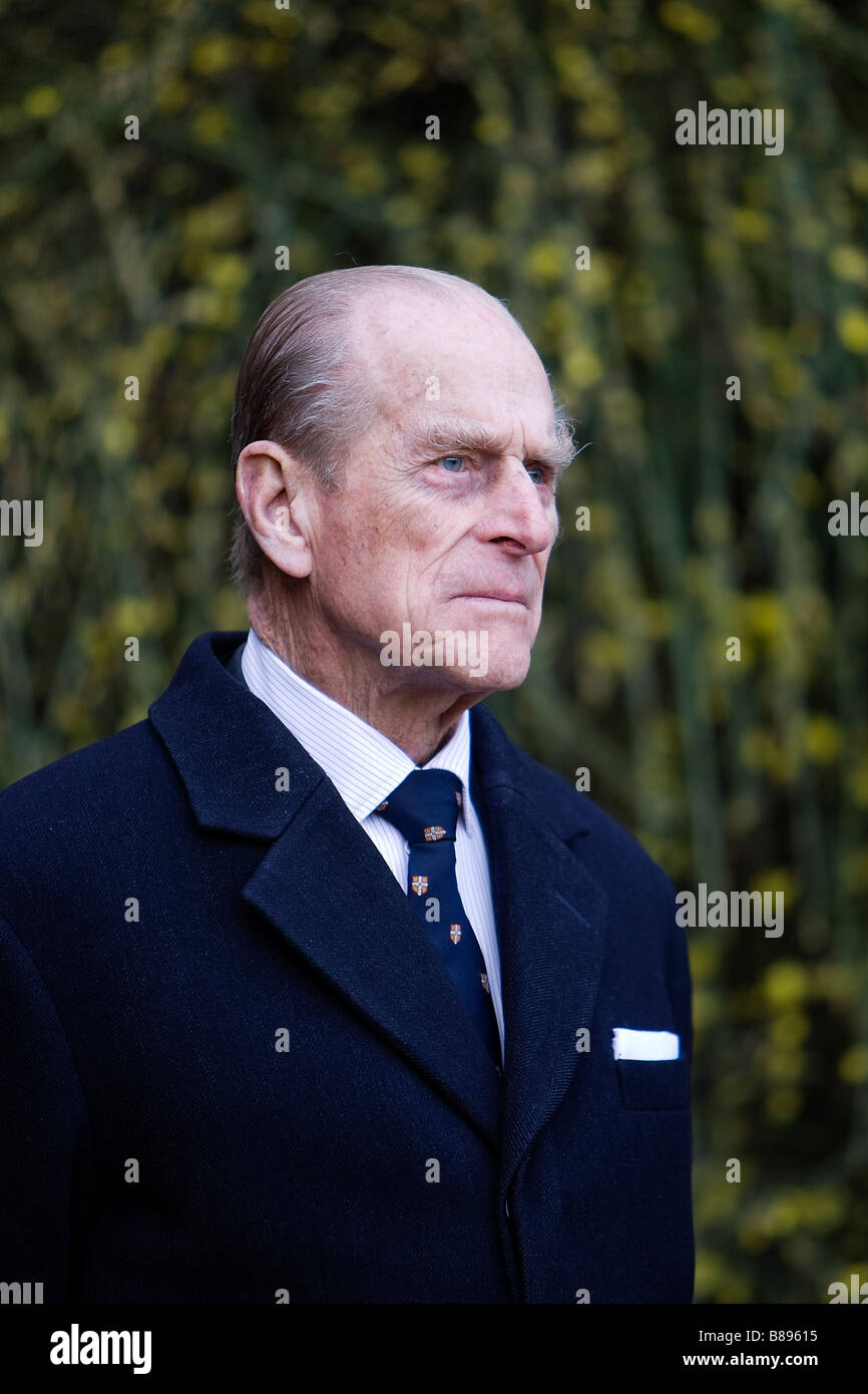 Prinz Philip Herzog von Edinburgh Stockfoto