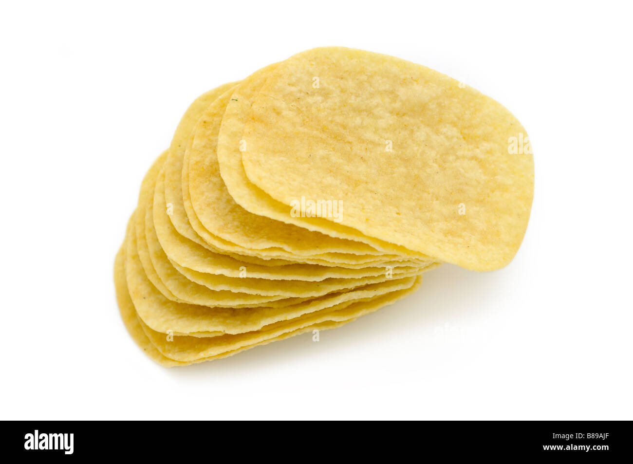 Aromatisierten Chips/Kartoffelchips Stockfoto