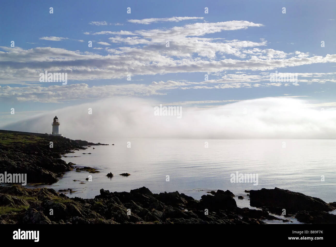 Leuchtturm von Port Charlotte Stockfoto