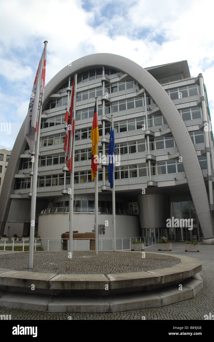 Ludwid Erhard Haus in Berlin-Deutschland Stockfoto