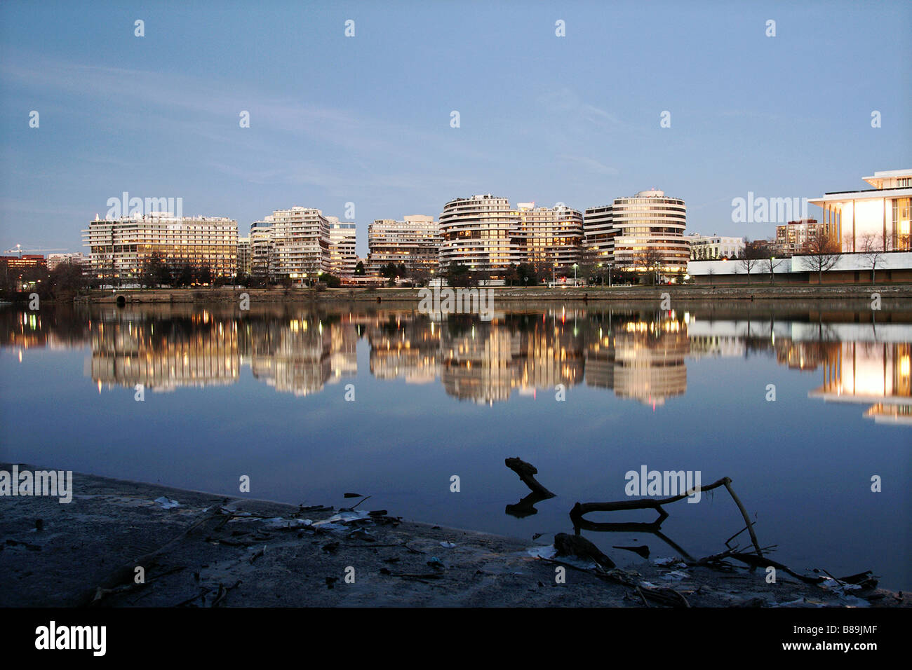 Watergate-Komplex Stockfoto