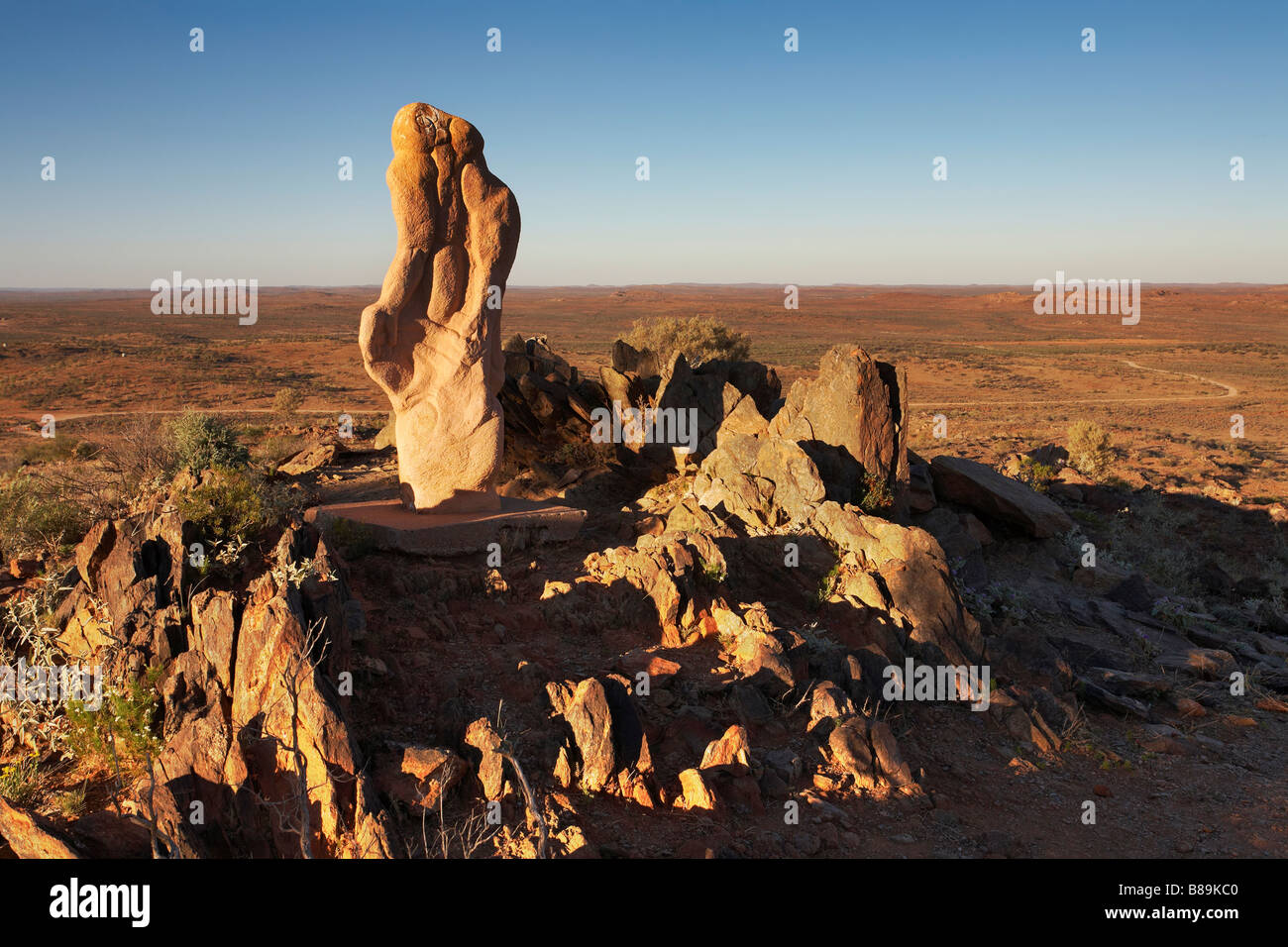 Living Desert Skulpturen Stockfoto