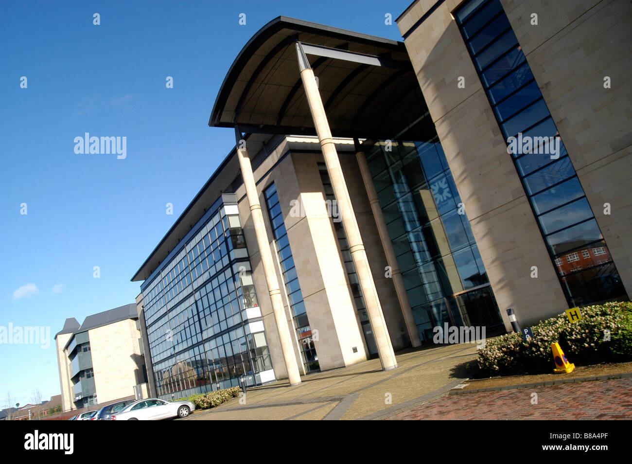 Royal Bank of Scotland Gebäude in Edinburgh Stockfoto