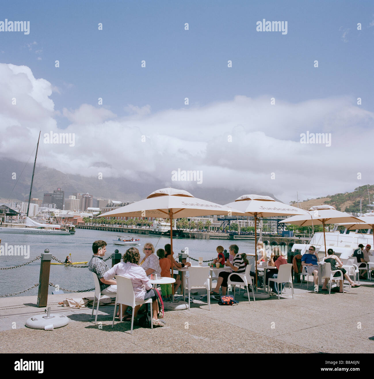 V&a Victoria und Alfred Waterfront in Kapstadt in Südafrika in Afrika südlich der Sahara leben Lebensstil moderner Tourismus Urlaub Ferien reisen Stockfoto