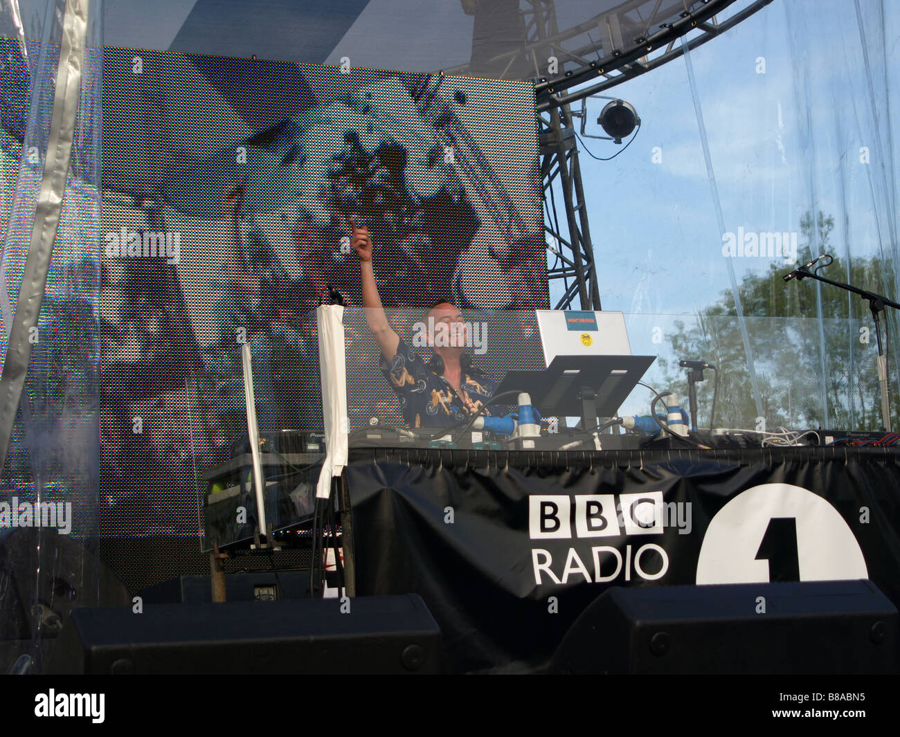 Fat Boy slim Stockfoto