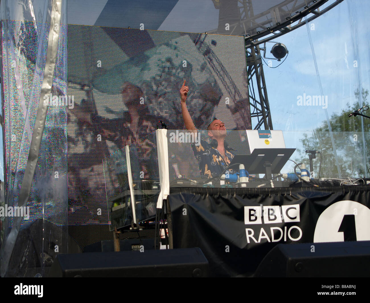 Fat Boy slim Stockfoto