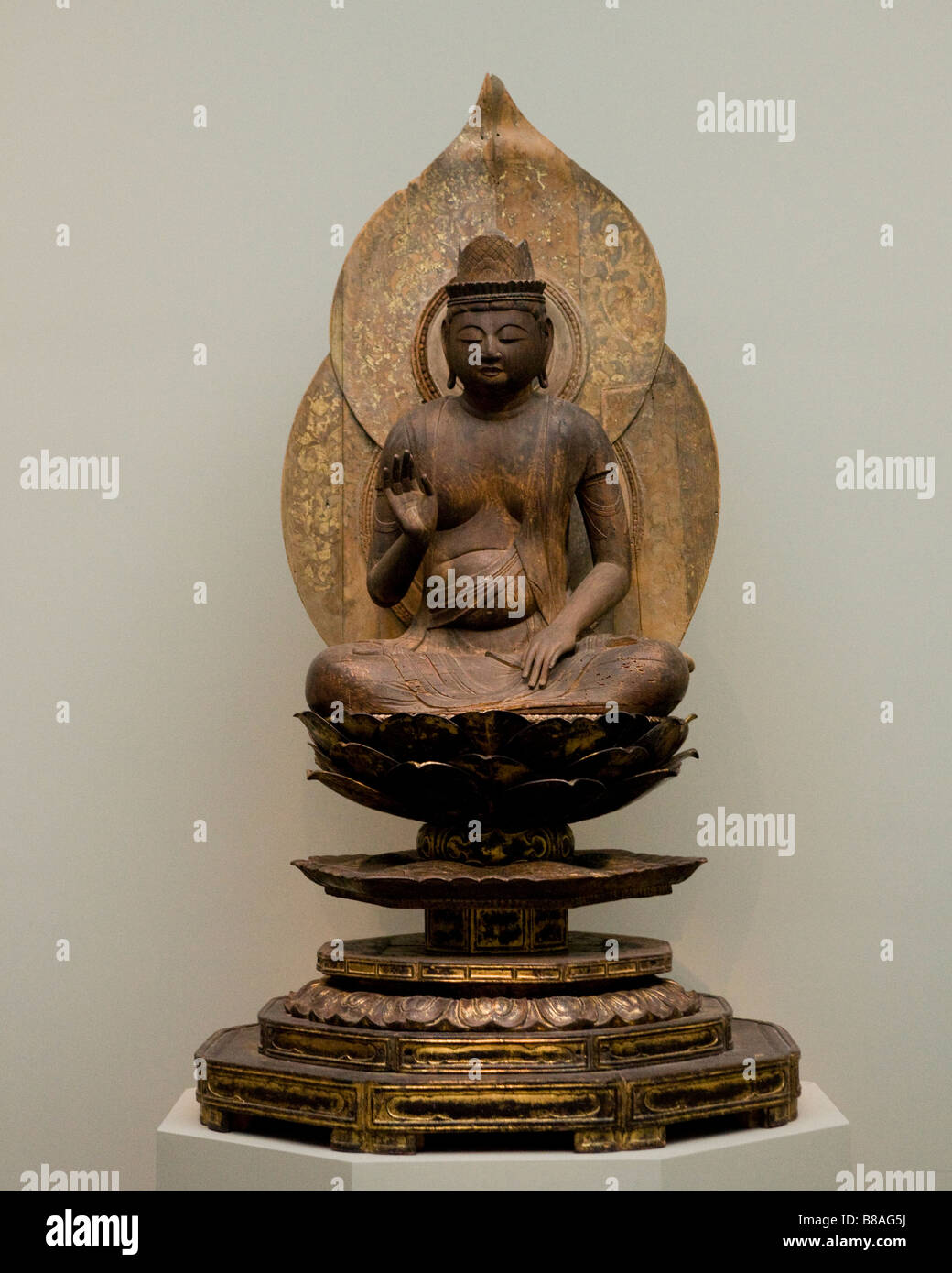 Bodhisattva - Japan, Heian Periode des 12. Jahrhunderts Stockfoto