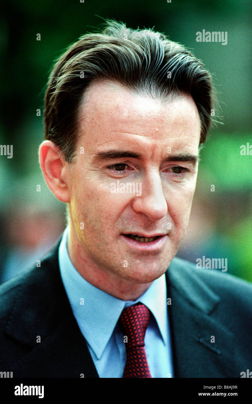 Peter Mandelson, britischer Regierung Minister Stockfoto