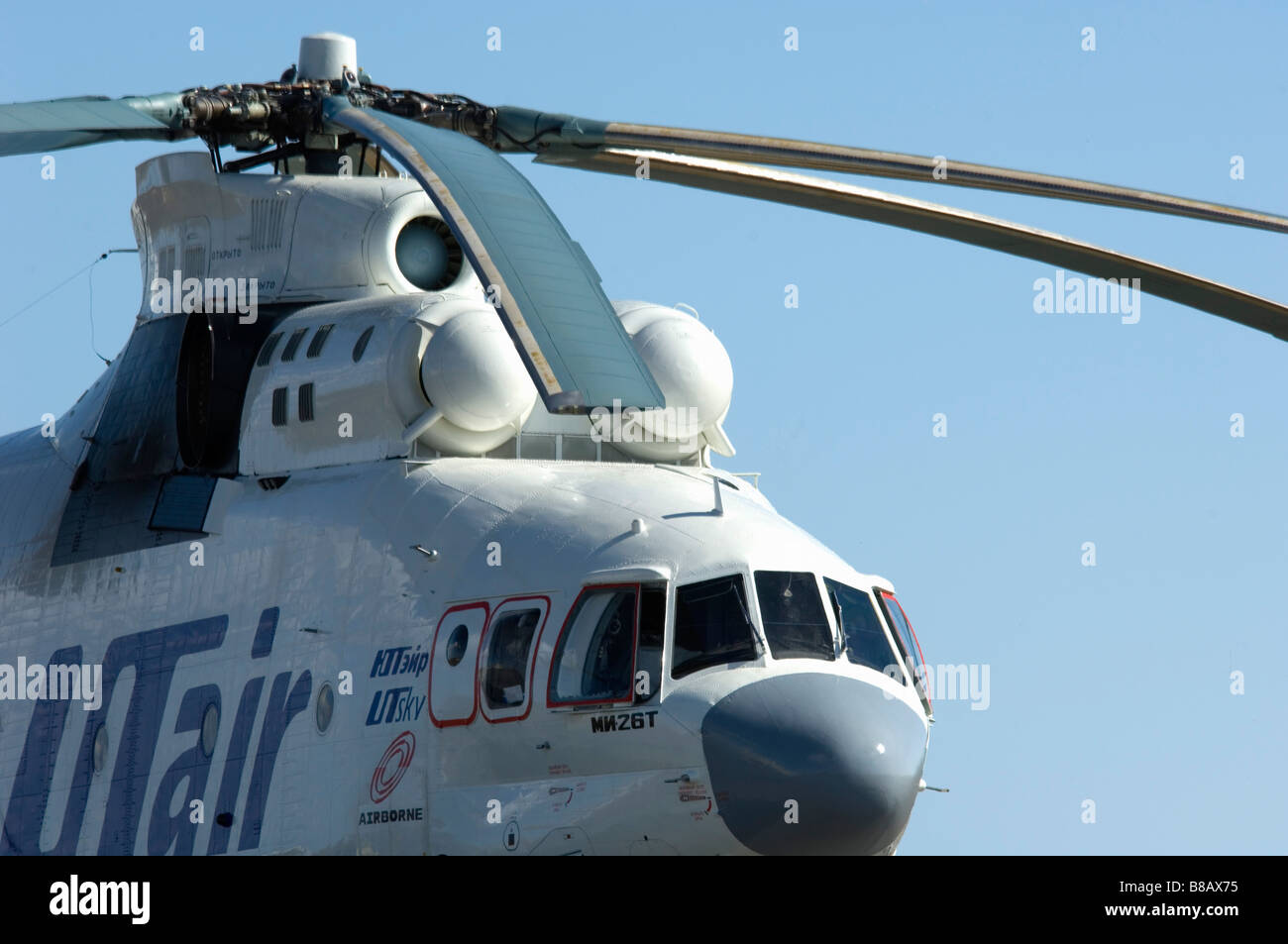 Russischen Mil 26 Heavy Lift Hubschrauber, Yellowknife, Northwest Territories Stockfoto