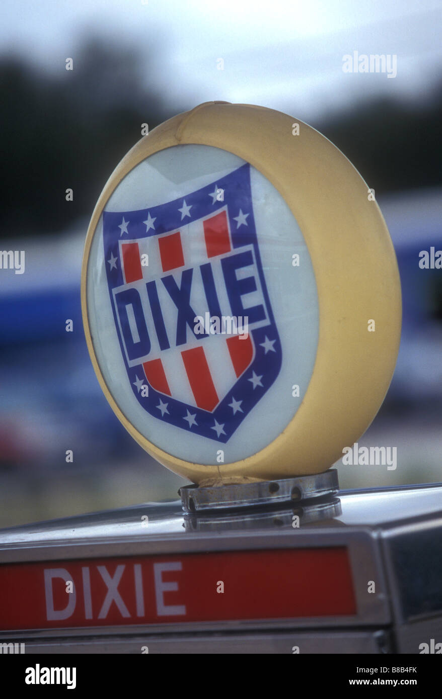 Dixie Gas pump Südstaaten der USA Stockfoto