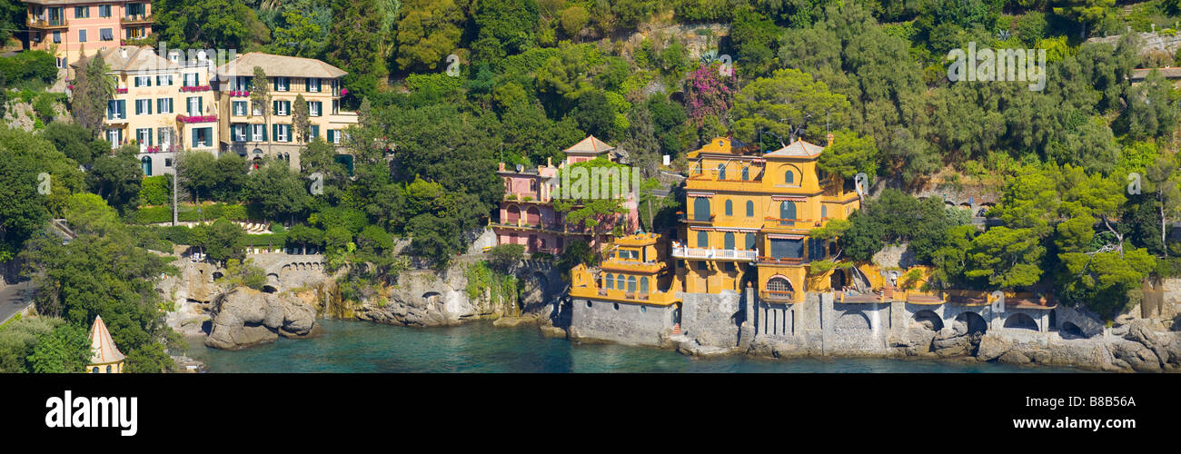 Portofino. modische Meer Fischerdorf für die reichen. Italien Stockfoto