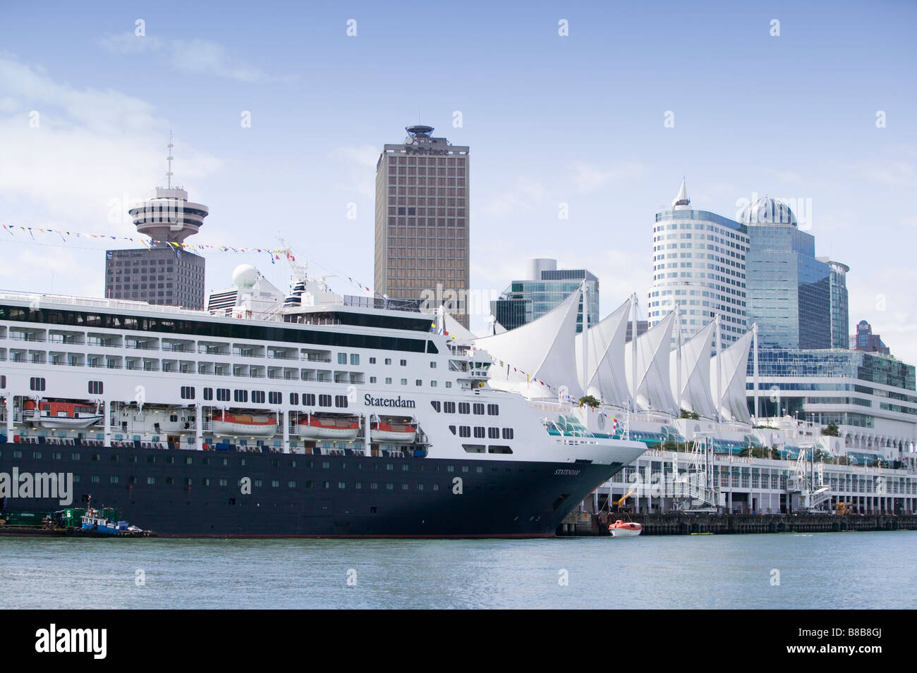 Canada Place Convention Center Cruise Ship Terminal, Vancouver, BC Stockfoto