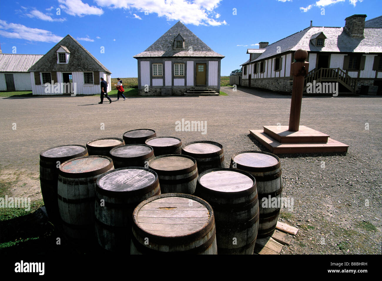 Festung Louisbourg National Historic Site, Cape Breton Island Nova Scotia Stockfoto