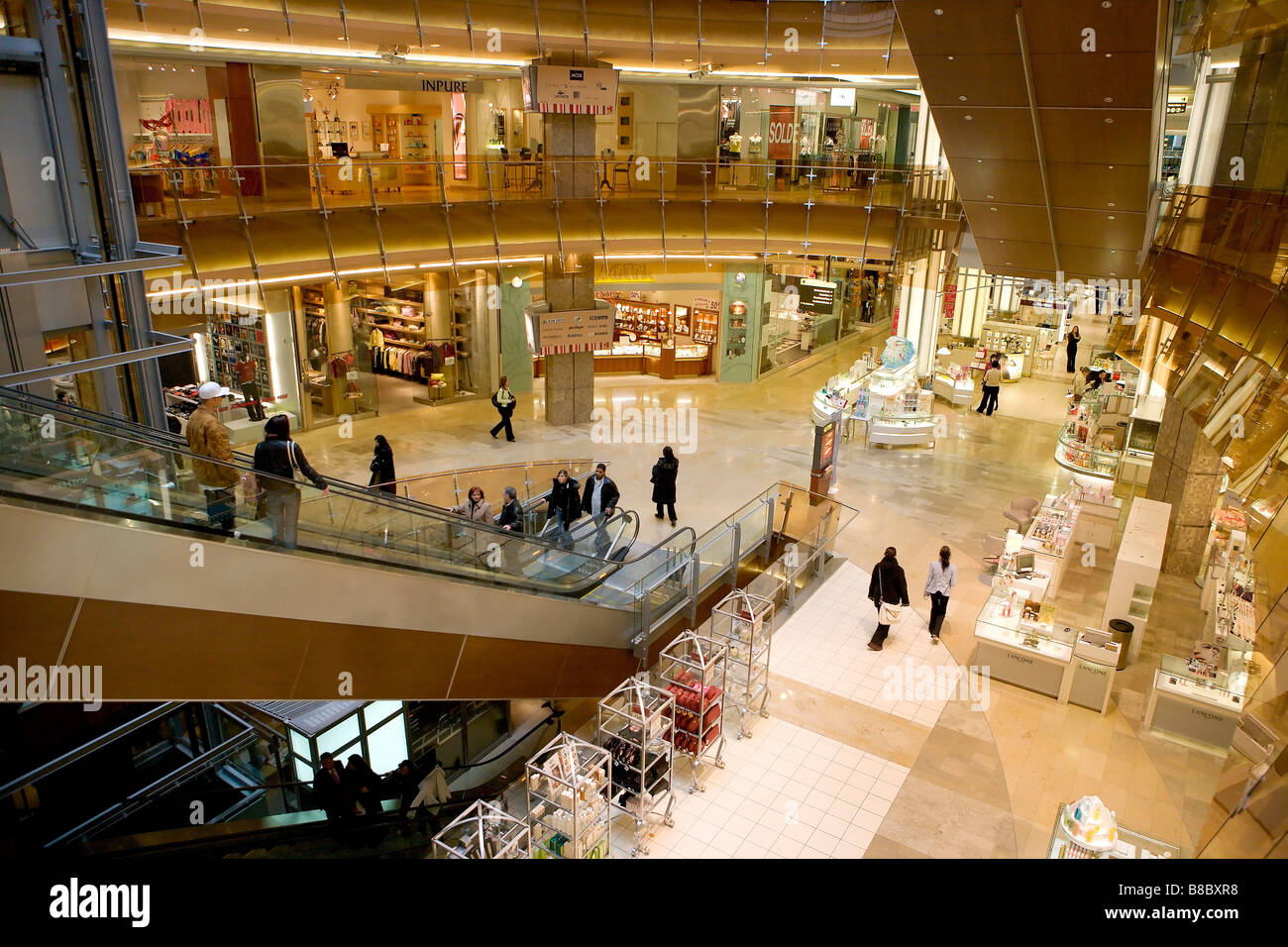 Complexe Les Ailes De La Mode Shopping Centre, Montreal, Quebec Stockfoto