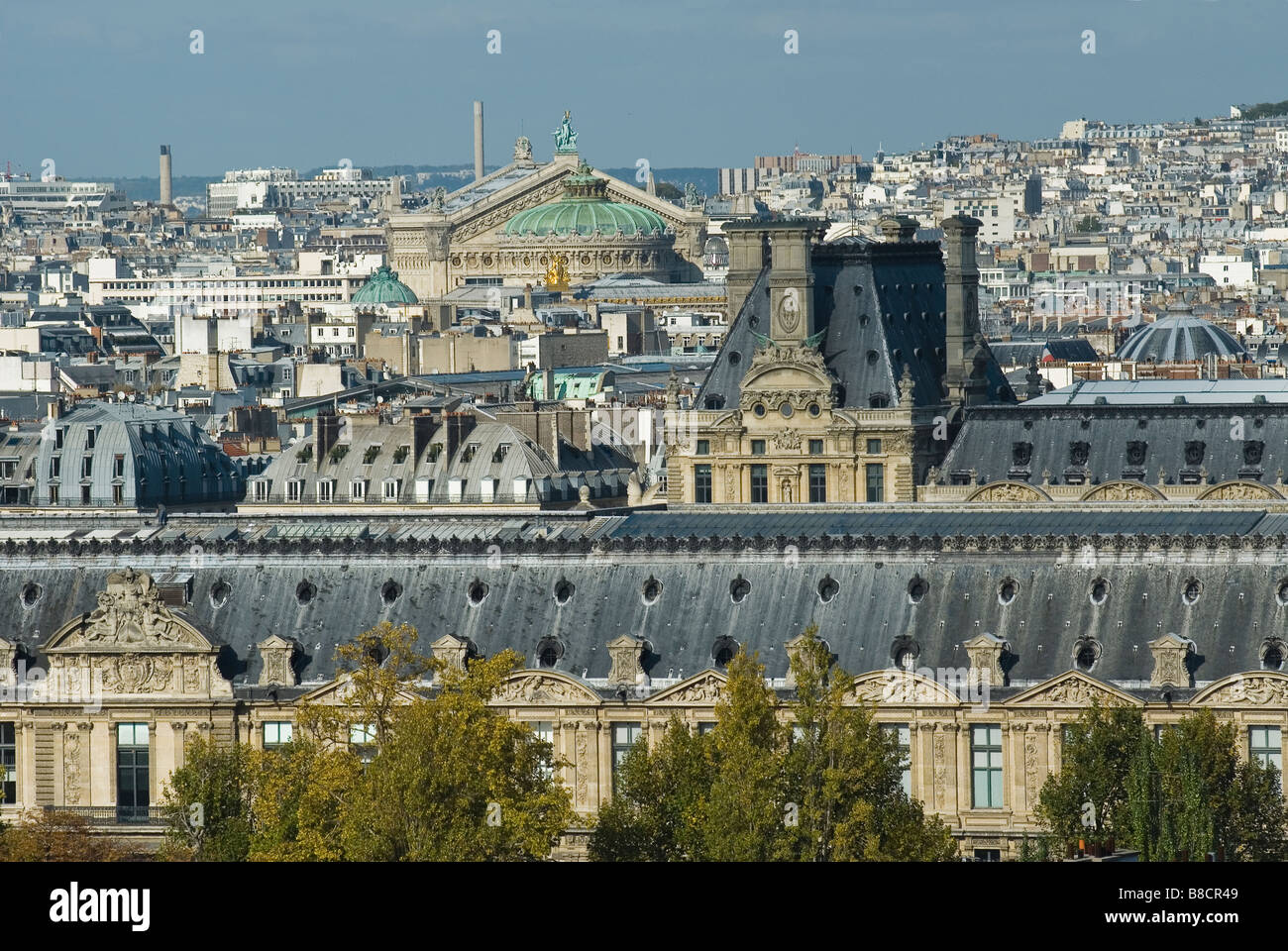 derpraktischen de Paris Le Louvre Frankreich Stockfoto
