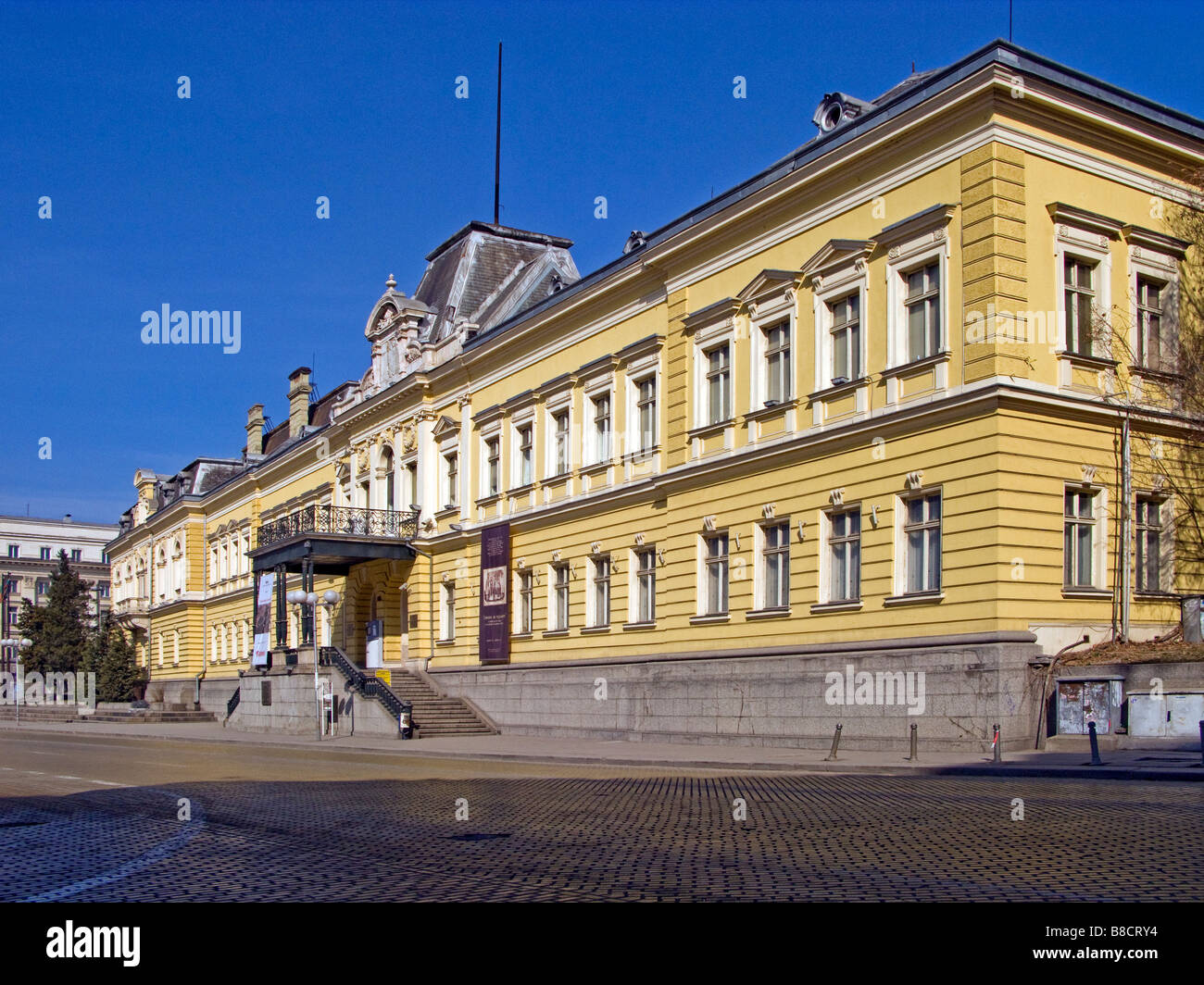 Kunstgalerie und Königspalast in Sofia, Bulgarien Stockfoto