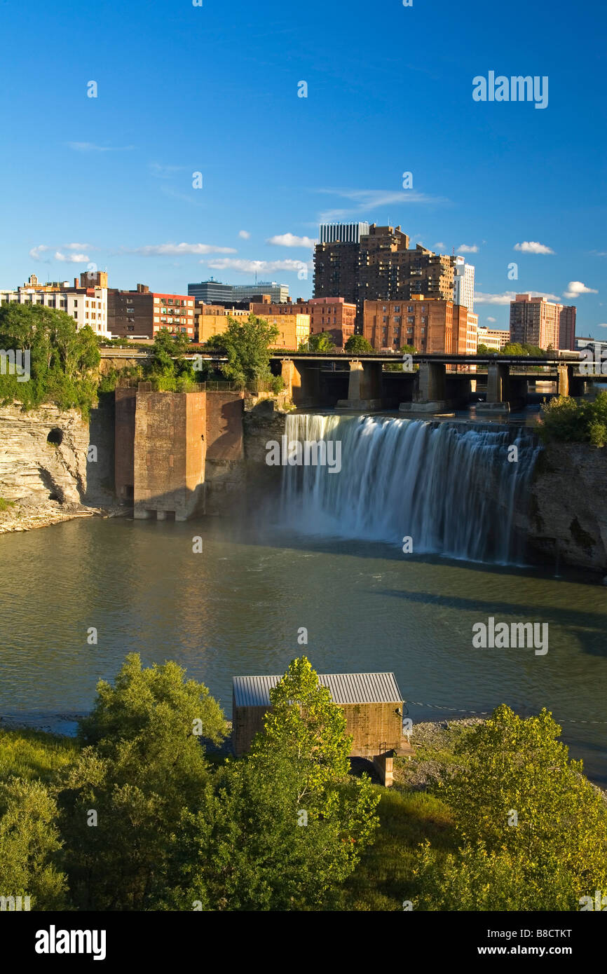 High Falls, Rochester, New York State, USA Stockfoto